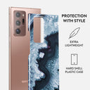 Frozen Lake - Gray Marble Samsung Galaxy Note 20 Ultra 4G / 5G Case 2